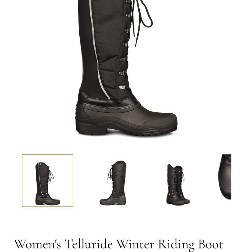 Women's Winter Riding Boot - Black